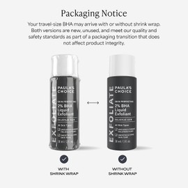 Paula's Choice Skin Perfecting - Líquido salicílico exfoliante 2% BHA, exfoliante facial para puntos negros, poros grandes, arrugas y líneas finas