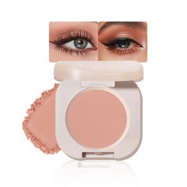 Hxssll Pearlescent mini Eyeshadow Highly Pigmented Blend Matte & Shimmer EyeShadow,Cream Moisturizing Waterproof&Long Lasting Eye Makeup Natural Luminous Makeup Look (B04, 1 Count (Pack of 1))