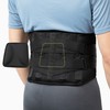 BraceUP Back Support with Lumbar Cushion - Back Support, Back
