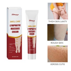 South Moon Swell Care Lymphatic Massage Cream, Bruising & Swelling, Tummy Tuck, Liposuction Post Surgery Recovery, Targeted Swelling Reduction,Thigh Skin Laxity (40G/1.41 OZ)