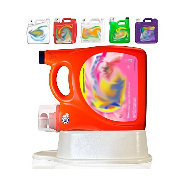 USAMADE Laundry Soap Dispenser Station - Laundry Detergent Holder and