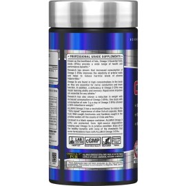 Omega 3 Allmax Aceite De Pescado Ultra Puro Omega-3 180 Caps Sabor Sin sabor