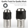 Thinkpro 2pcs Tap Socket Set,Extraction Tool With Adjustable Jaws,Suitable for