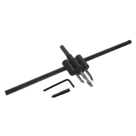 Mobestech Adjustable Hole Opener Tool for Carpentry Multi-functional Heavy Duty Drilling Cutter for Wood and Drywall for and Integrated Ceiling Projects