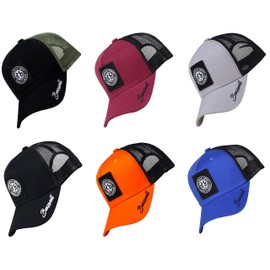 Bexxwell Trucker Cap Black with Logo Patch (Perfect Fit, Cap, Black, Trucker Cap, Logo, Cap, Unisex), black