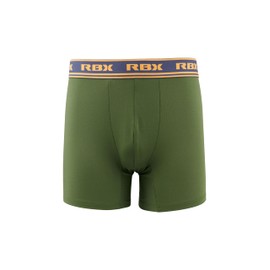 RBX Active Boxer Briefs for Men, 4-Pack Quick Drying Moisture Wicking Underwear Active Underwear Fitted Boxers Multipack Green/Black/Navy/Light Blue XL