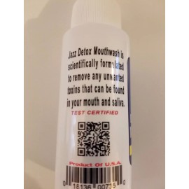 Jazz Total Detox Mouthwash - Unflavored - 2 oz - Toxin Remover