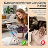 Cat Wrestling Glove, Interactive Hand Mitt Toy with Interchangeable Feather