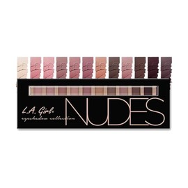 L.A. Girl - Sombra de ojos Beauty Brick, Nudes, 0.42 onzas