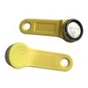 YARONGTECH 2x Yellow ibutton Dallas Key fobs with metal ring,