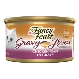 Gravy Lovers Chicken Cat Wet Cat Food (3-oz can,case of 24)
