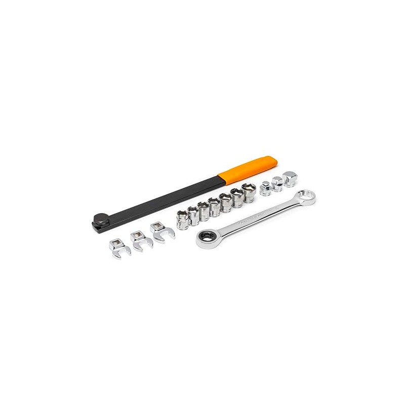 GEARWRENCH 15 Piece Ratcheting Serpentine Belt Tool Set | 3680D
