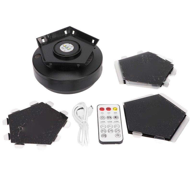 Multifunctional Star Projector Sky Projection Lamp Bluetooth Speaker Planetary Projector