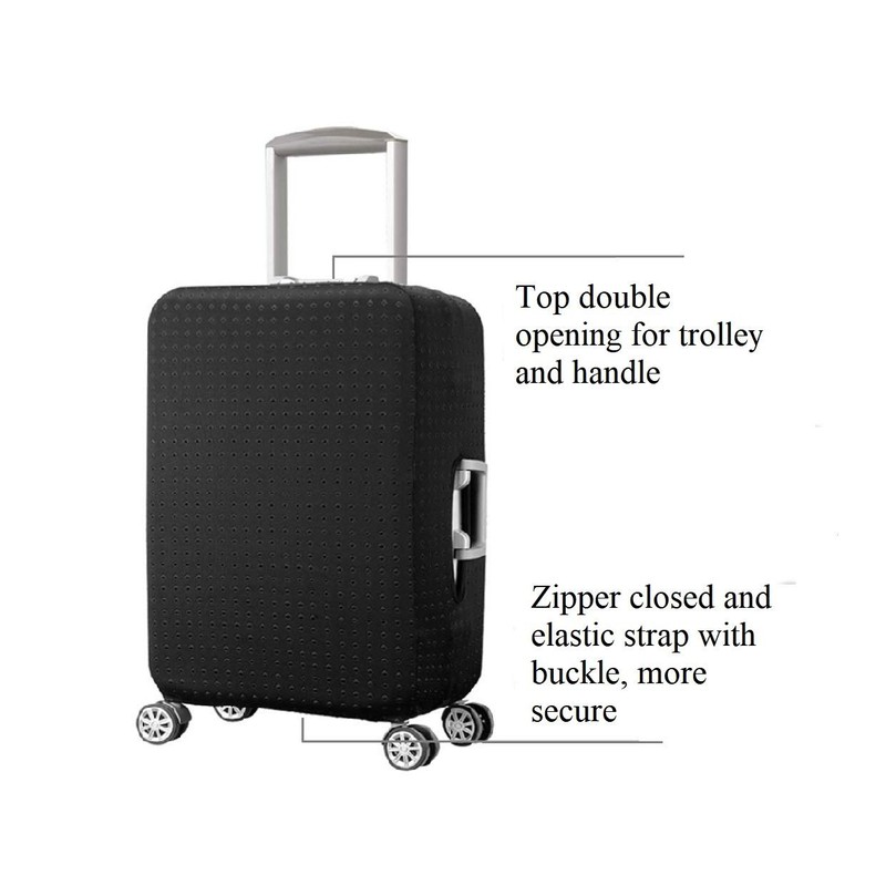 EBETA Elastic Suitcase Protective Cover Luggage Cover Travel Suitcase Protective