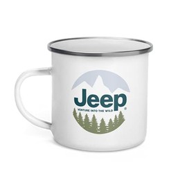 Jeep Wilderness 12 oz Enamel Mug