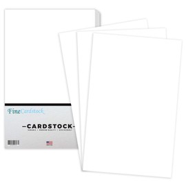 White Card Stock Paper | 50 Per Pack | Superior Thick 65-lb Cardstock, Perfect for School Supplies, Holiday Crafting, Arts and Crafts | Acid & Lignin Free | 11 x 17