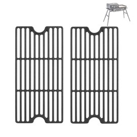 BBQration Grill Grate for Blackstone Tailgater 1555, Cast Iron Cooking Grid Replacement Parts for Blackstone 1555 Tailgater Grill Box