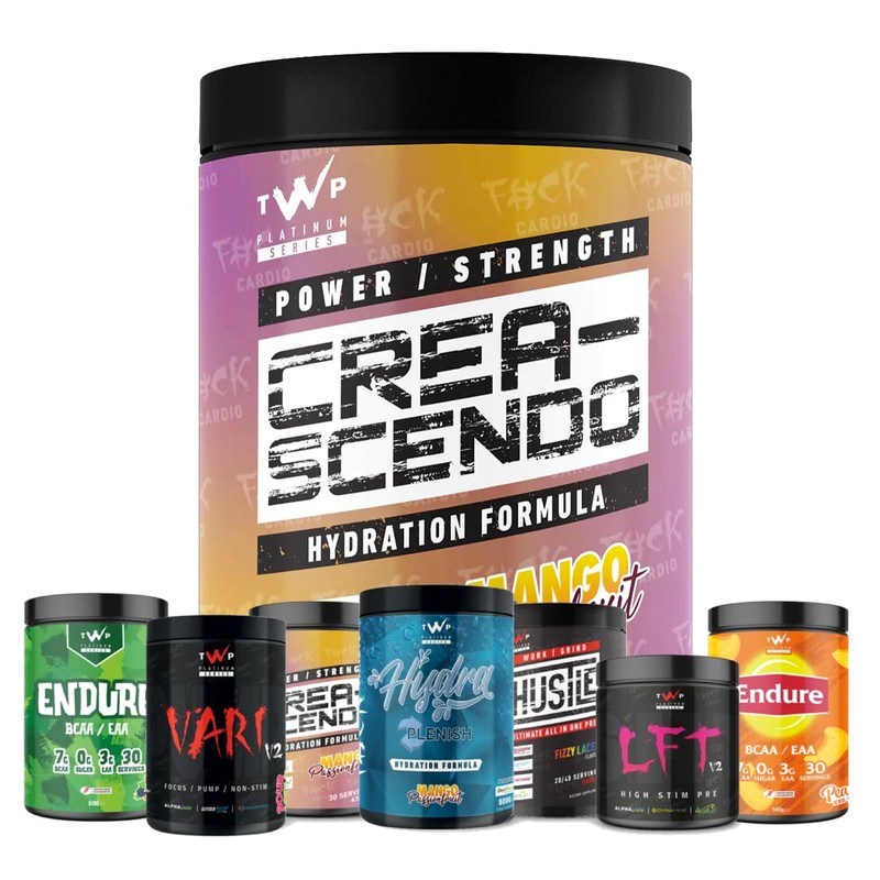TWP Nutrition Platinum Series Crea-Scendo Creatine Powder, 470g / 250g