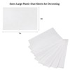 Hejo 6 Pack Extra Large Plastic Dust Sheets for Decorating