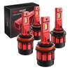 Torchbeam 9005/HB3 H11/H8/H9 LED Lights, 56000LM 9005/HB3 H11/H8/H9 White Bulbs
