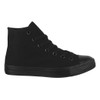 Elara Chunkyrayan Trainers Unisex High Top - Black London, size: