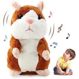 Sunshine smile Hamster Toy, Talking Hamster Repeated, Talking Hamster Repeated Talking Plush Toy Electronic, Talking Plush Toy Electronic, Talking Hamster Toy