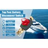 Zieichy 2PCS Top Post Battery Disconnect Switch, 12-48 V Battery