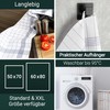 Zollner 001 Tea Towels, Half Linen, 50 x 70 cm,