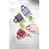 KitchenCraft We Love Summer Nautical-Striped Tote Cool Bag, Fabric, Navy
