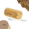 MCE-Commerce A74001100 Corks, Craft Corks, Wine Corks, Natural Corks, Craft