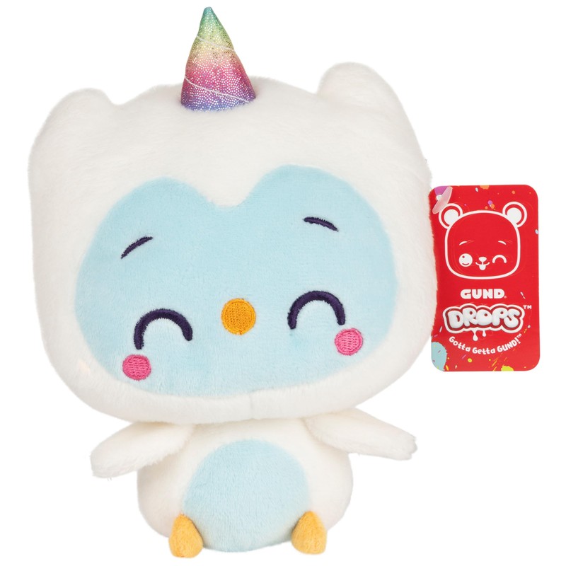 GUND Drops, Vicki Hoots, Expressive Premium Animal de Peluche Suave