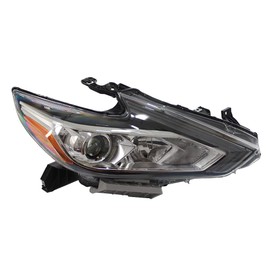 BST BSSP Halogen Headlight Headlamp w/Chrome Housing Black Beze Compatible with 2016 2017 2018 Nissan Altima Driver Side LH & Passenger Side RH 260609HS0A 260109HS0A
