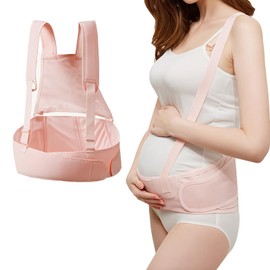 LILIWER Pelvic Belt, Pregnant Women, Maternity Belt, Pregnancy and Postpartum Use, Pelvic Belt, Pregnant Women, Convenient Operation, Pregnancy, Postpartum, Multi-purpose, Breathable, Easy to Wear (L)