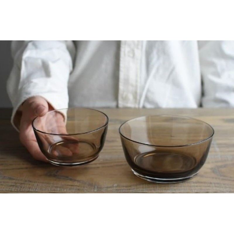 KINTO 26904 HIBI Bowl, 3.9 inches (100 mm), Brown