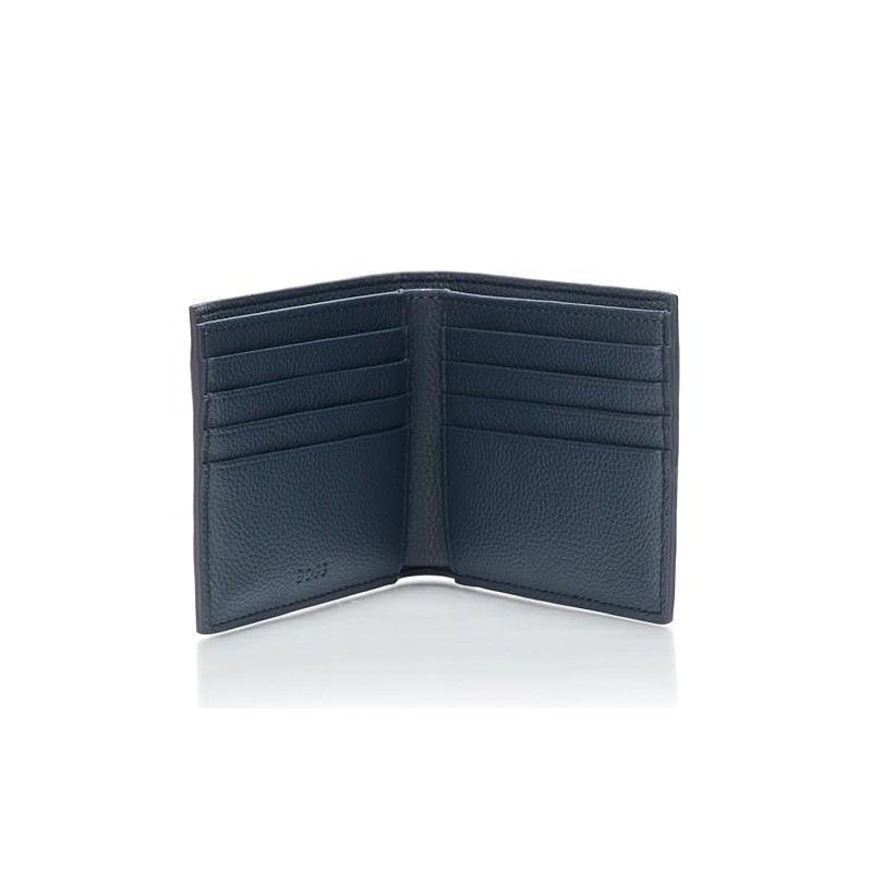 BOSS Men's Ray Bifold 8 Cc Holder Wallet, Northern Blue,