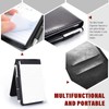 cobee Pocket Notebook Holder with Pen, Mini Leather Notepad Memo