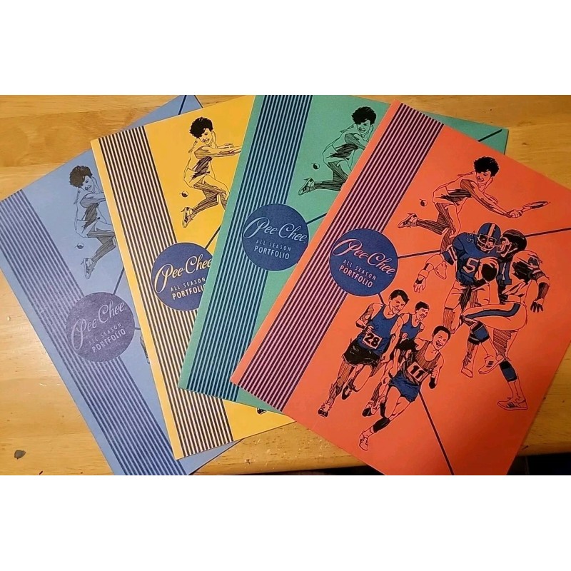 VTG 1987 Lot 4 Pee-Chee All Season Portfolio Folders USA