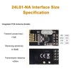 Pack of 6 NRF24L01+ 2.4G Wireless Transceiver Module, QIQIAZI NRF24L01