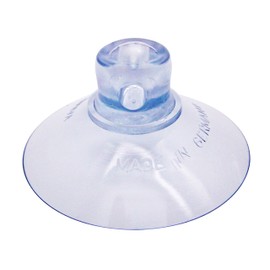 20 x Suction Cups Suction Cup Hook Thread Bore Fairy Lights Key Ring Nut Car Camping Knurled Nut 30 40 mm 40 50 mm with Transparent Extra Strong - Made in Germany