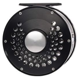 Classic Fly Fishing Reel 5/7WT CNC Machined Aluminum Disc Drag System Salmon Fishing (Left)