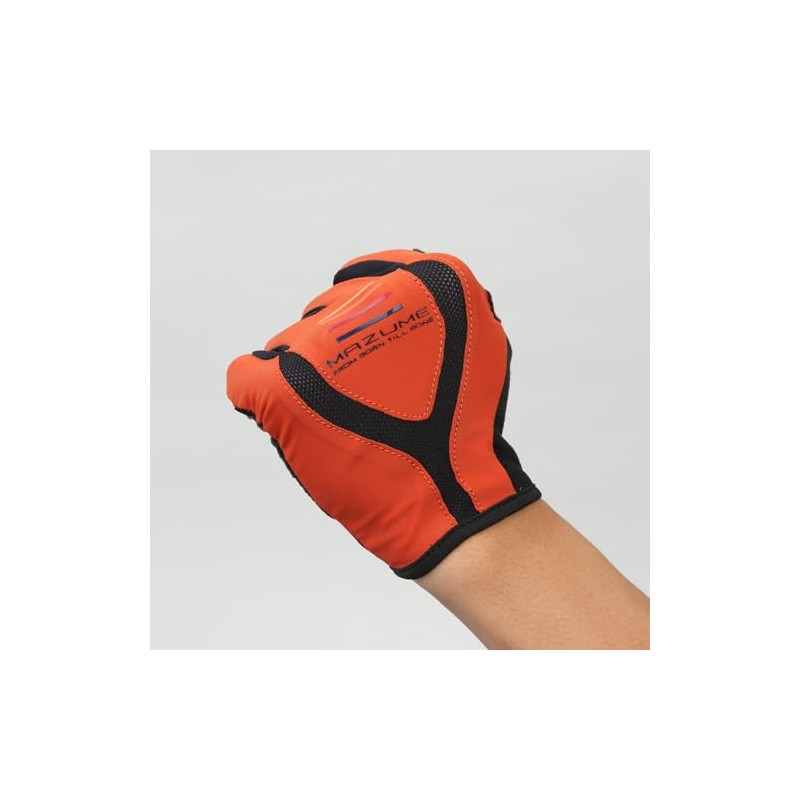 mazume Light Gloves (3 Cut), Black, Medium