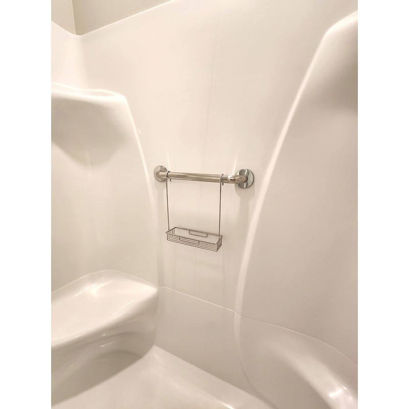 Polished Stainless Universal Wire Accessory Tray for 1.25" OD Grab