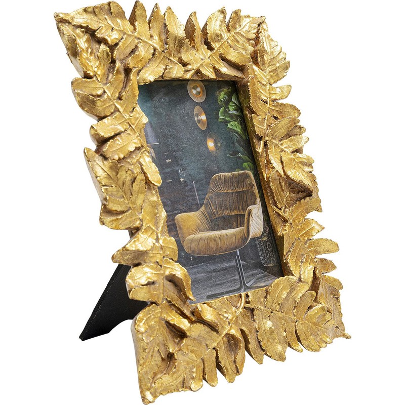 Kare Design Picture Frame Leaves Gold Frame for Pictures Handmade