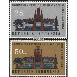 Indonesia 444-445 (complete.issue.) unmounted mint/never hinged ** MNH 1964 World's Fair (Stamps for collectors)