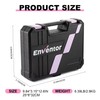 Enventor Pink Tool Kit Set for Women, 146PCS General Household