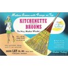 The Original Kitchenette Broom - CASE of 4 - Lightweight