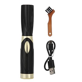 YUYTE Rizador de Pestañas Eléctrico con Calefacción, Herramientas para Rizar Pestañas de Larga Duración con Extensión Calentada, Negro