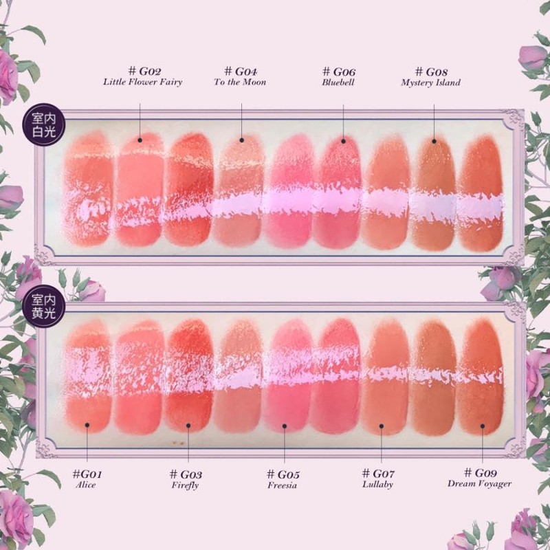 FlowerKnows Midsummer Fairy Tales Collection Lip Lacquer (G03 Firefly)