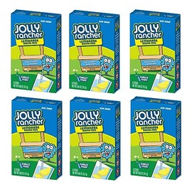 Jolly Rancher SINGLES TO GO! Blue Raspberry Lemonade, 6 boxes with 6 packets each - 36 total servings