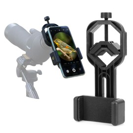 Cell Phone Adapter Mount,Binocular Monocular Spotting Scope Telescope and Microscope Cellphone Clip,Smartphone Adapter Holder,for 5cm-9cm Phone